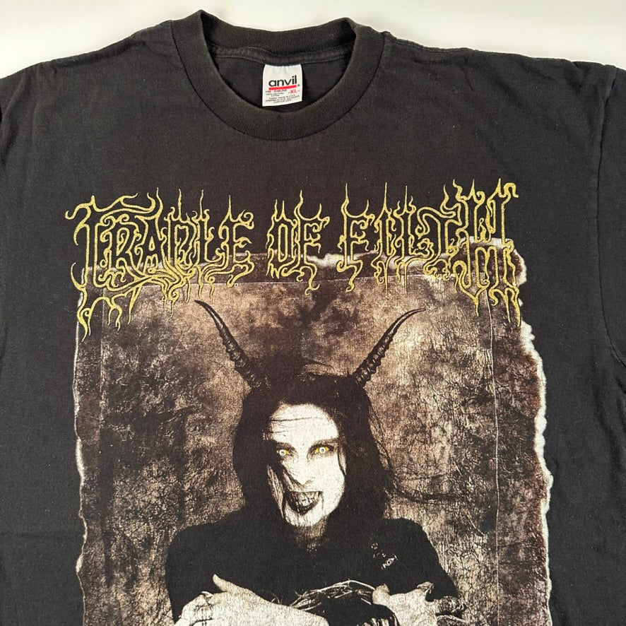 Vintage 1998 Cradle Of Filth Shirt XL The Wall-Eyed