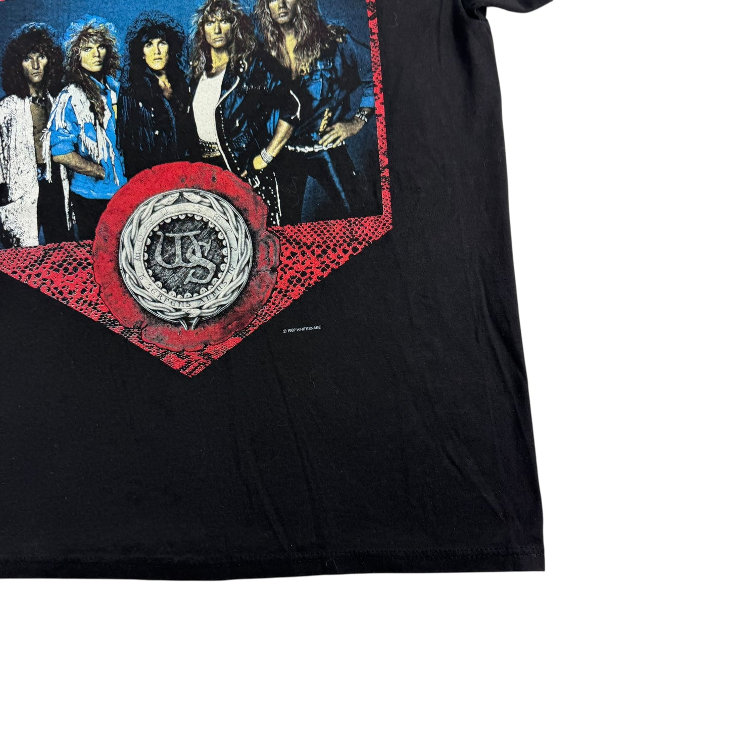 Vintage 1987 Whitesnake Shirt Large