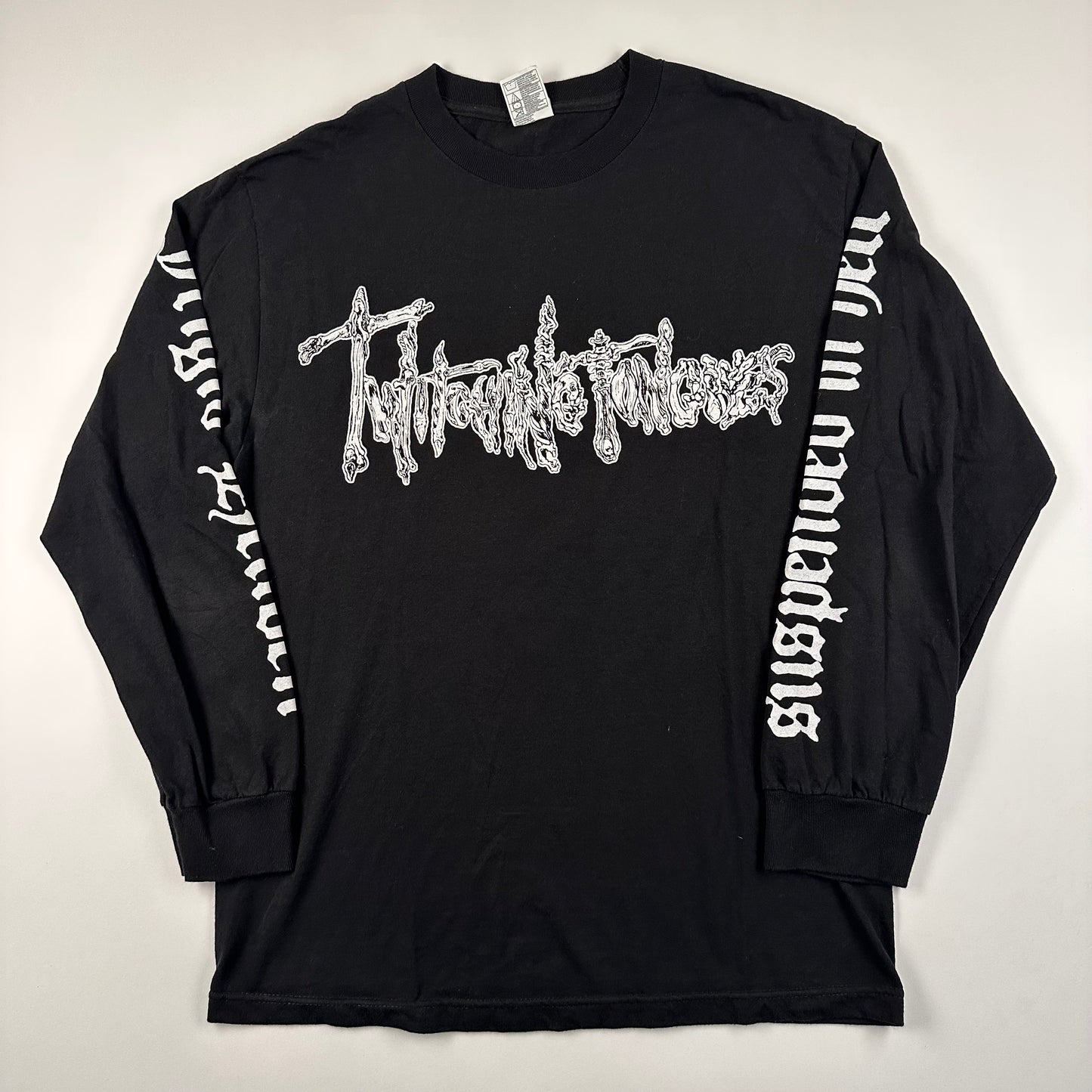 Twitching Tongues Long Sleeve Shirt Medium