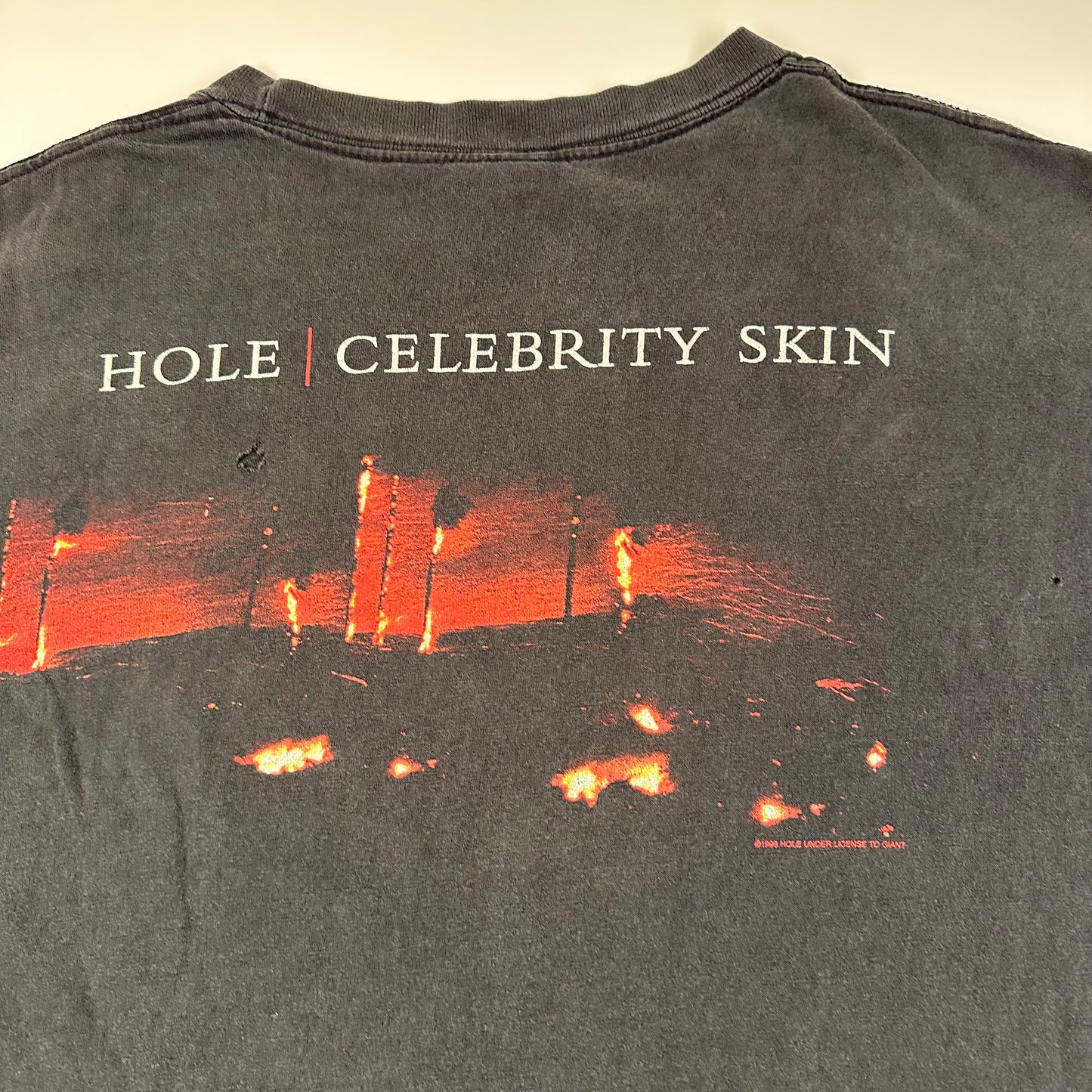 Vintage 1998 Hole Shirt XL Celebrity Skin