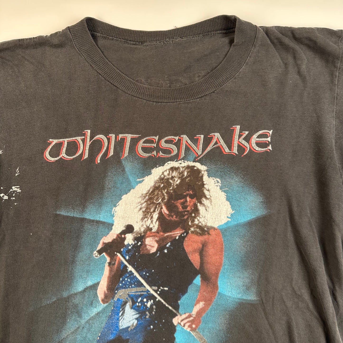 Vintage 1987 Whitesnake Shirt Medium David Coverdale