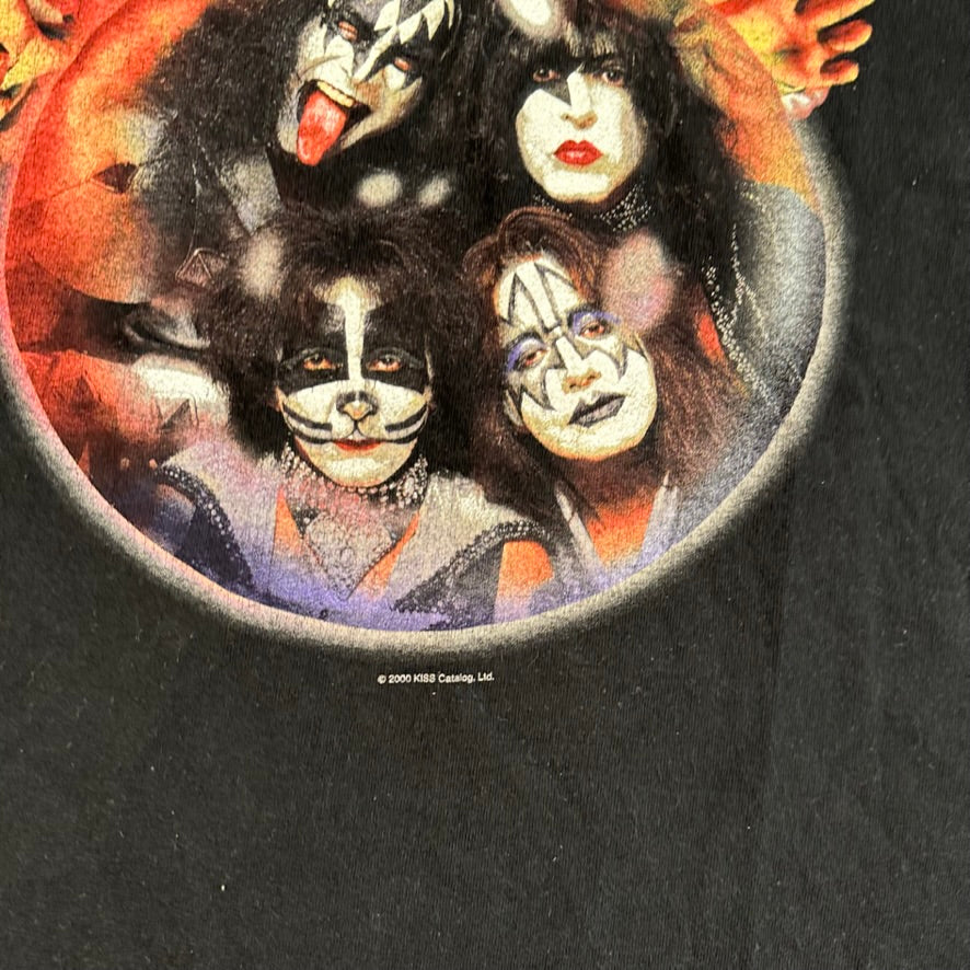 Vintage 2000 Kiss Shirt XL Christmas