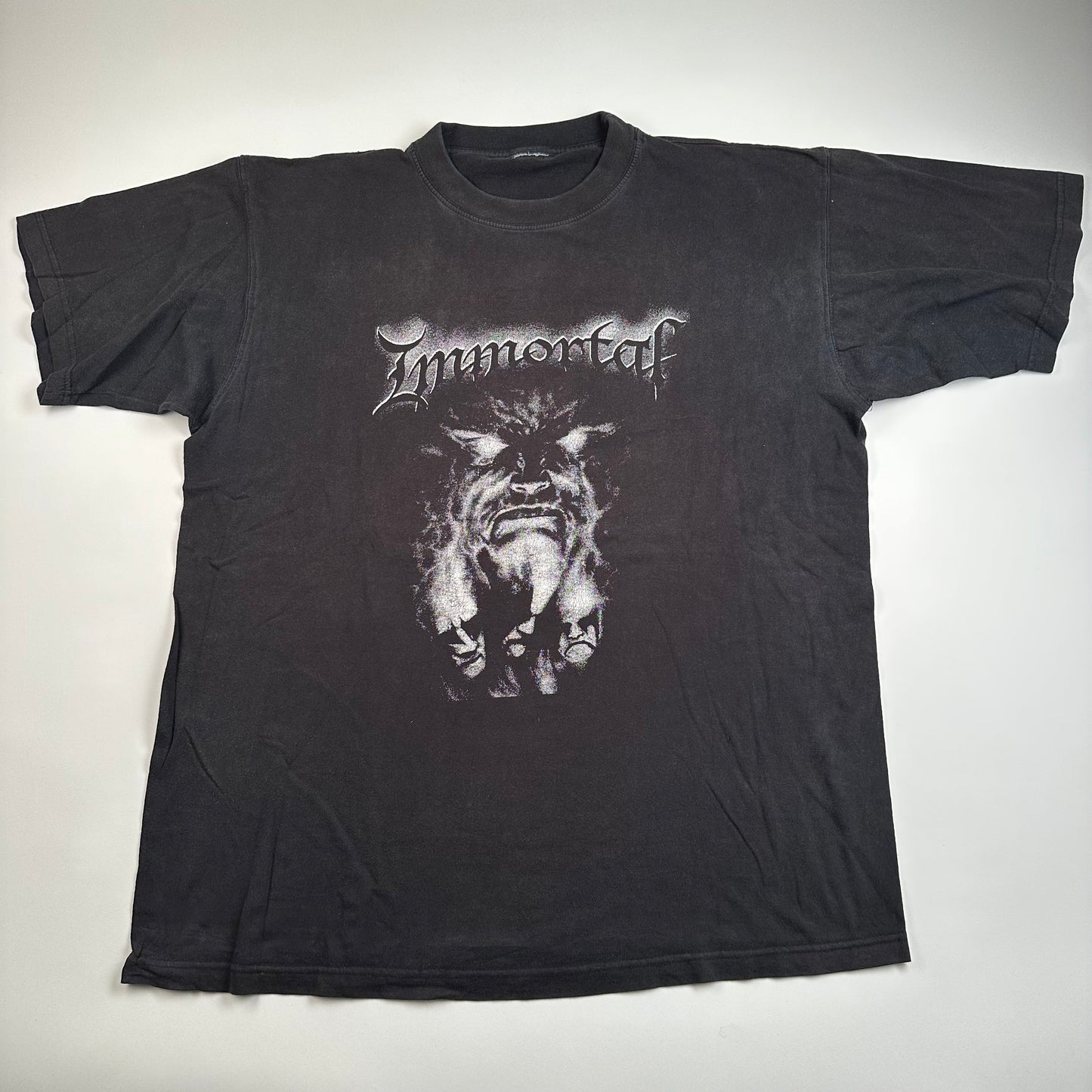 Vintage 90s Immortal Shirt XL Unholy Forces