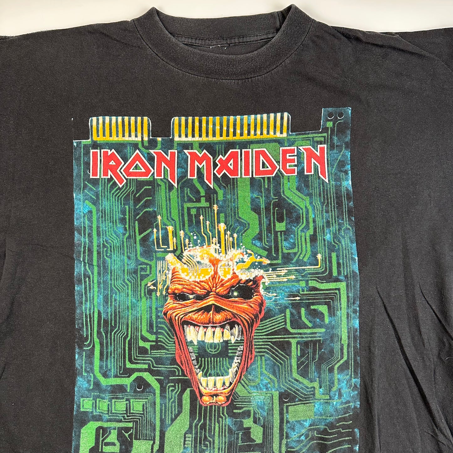 Vintage 1996 Iron Maiden Shirt XL Virus