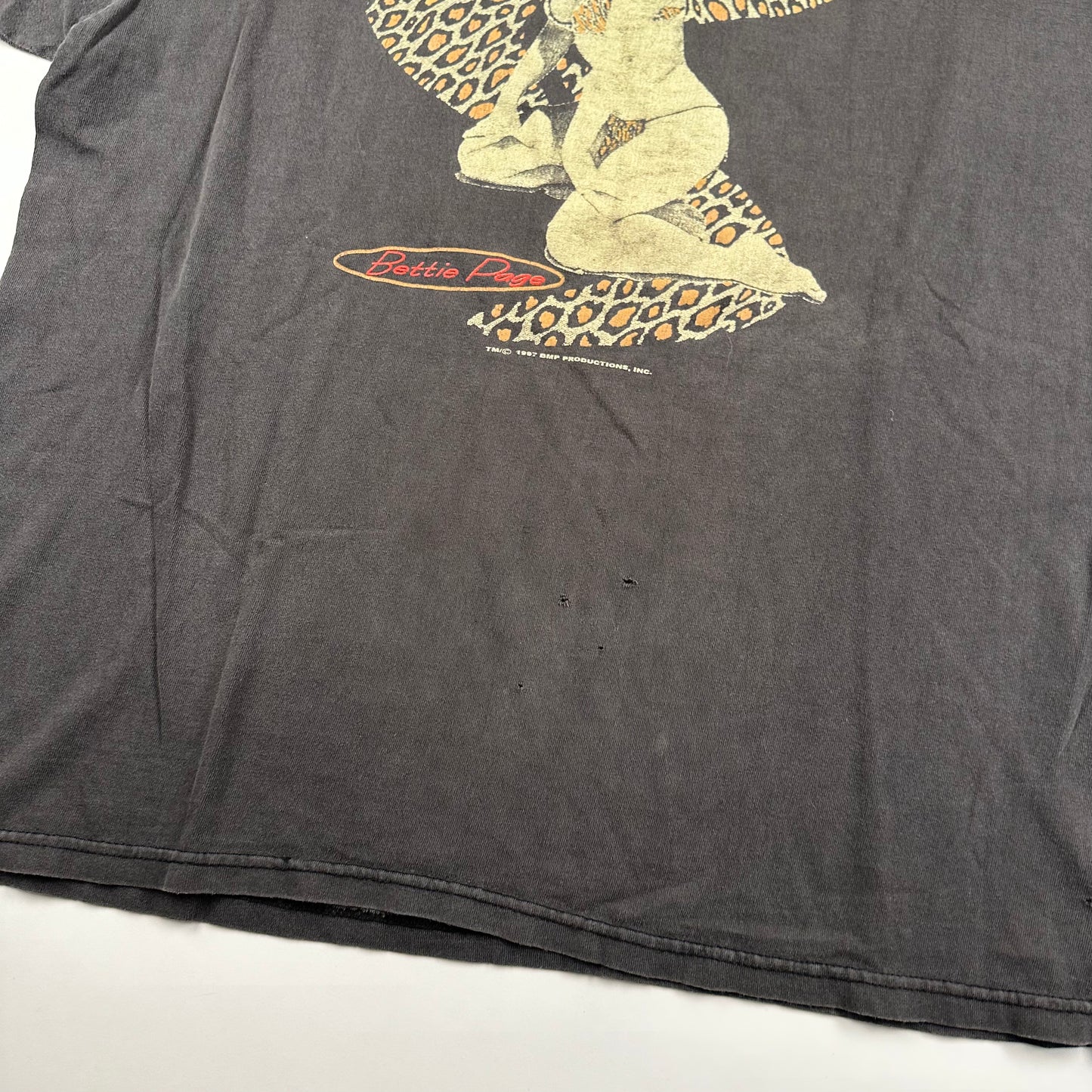 Vintage 1997 Bettie Page Shirt XL Mosquitohead