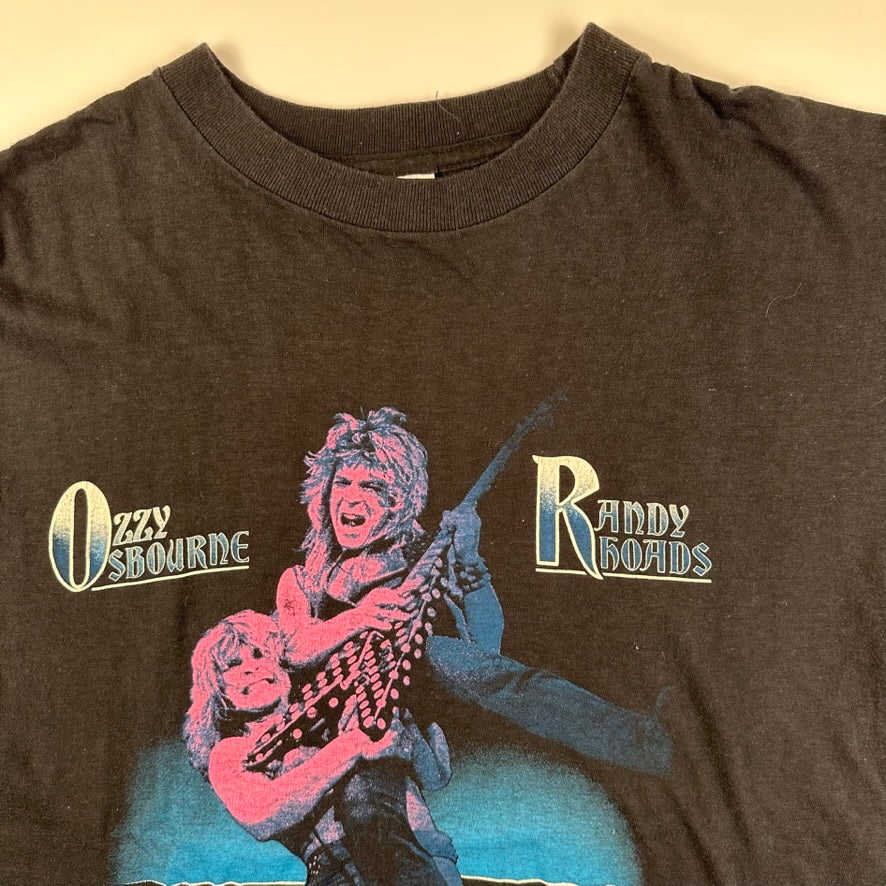 Vintage 1987 Ozzy Osbourne Shirt Large Randy Rhoads Tribute