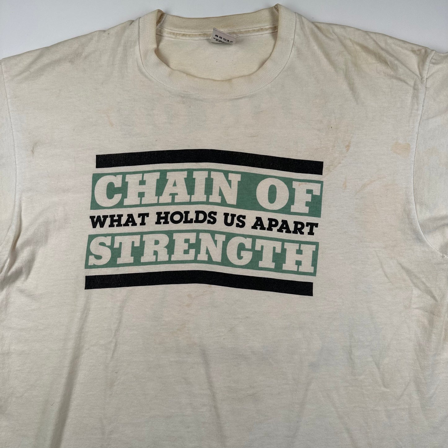 Vintage 90s Chain Of Strength Shirt XL