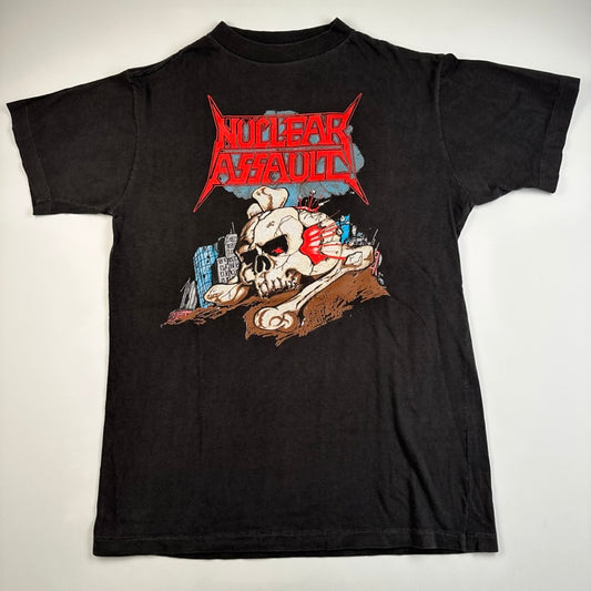 Vintage 1991 Nuclear Assault Shirt Large Out Of Order