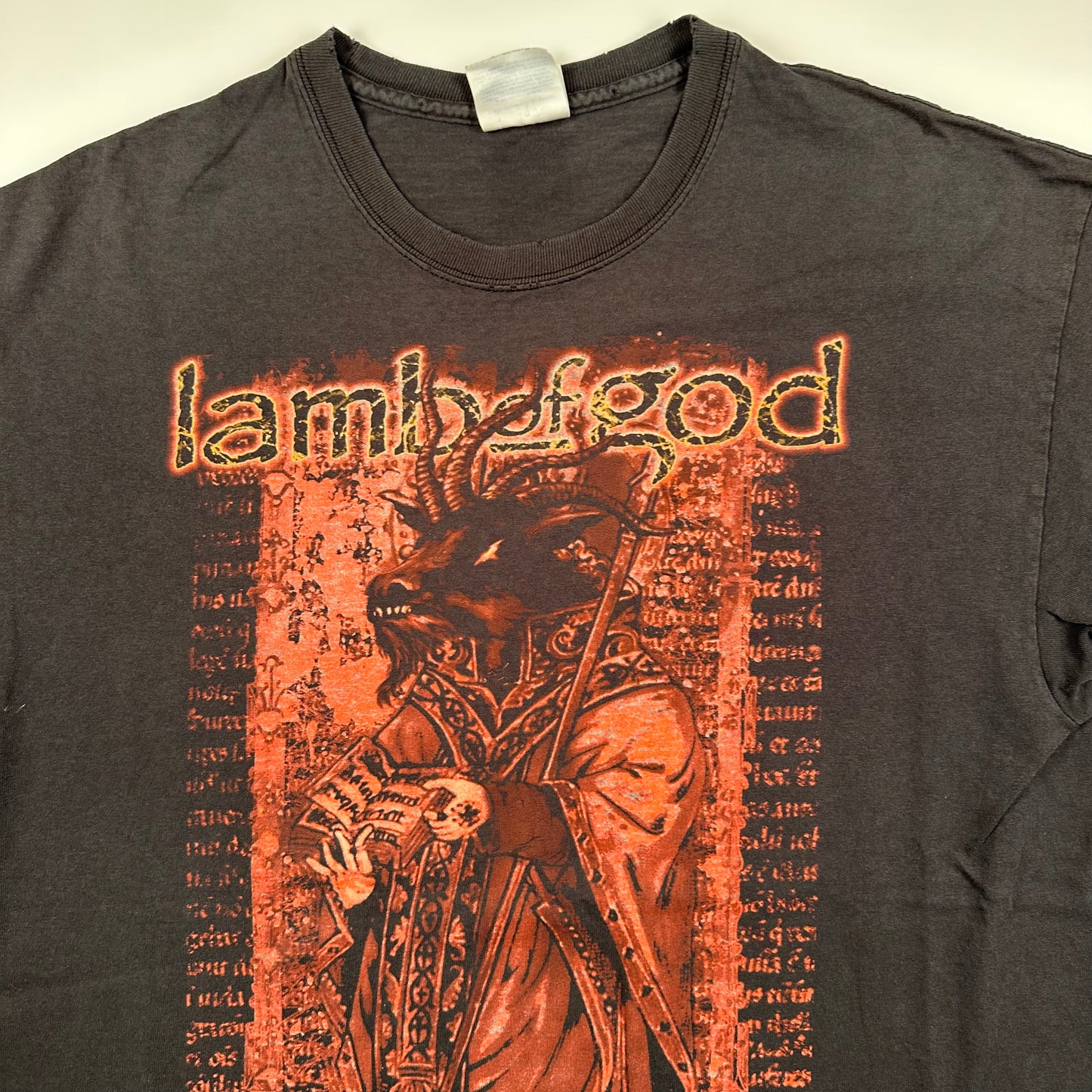 Vintage 2000s Lamb Of God Shirt Large