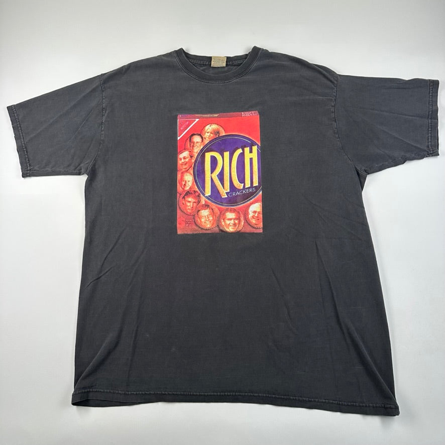 Vintage 2000s Rich Crackers Shirt XXL