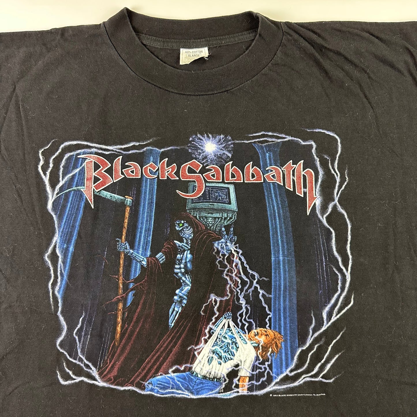 Vintage 1992 Black Sabbath Shirt XL Dehumanizer