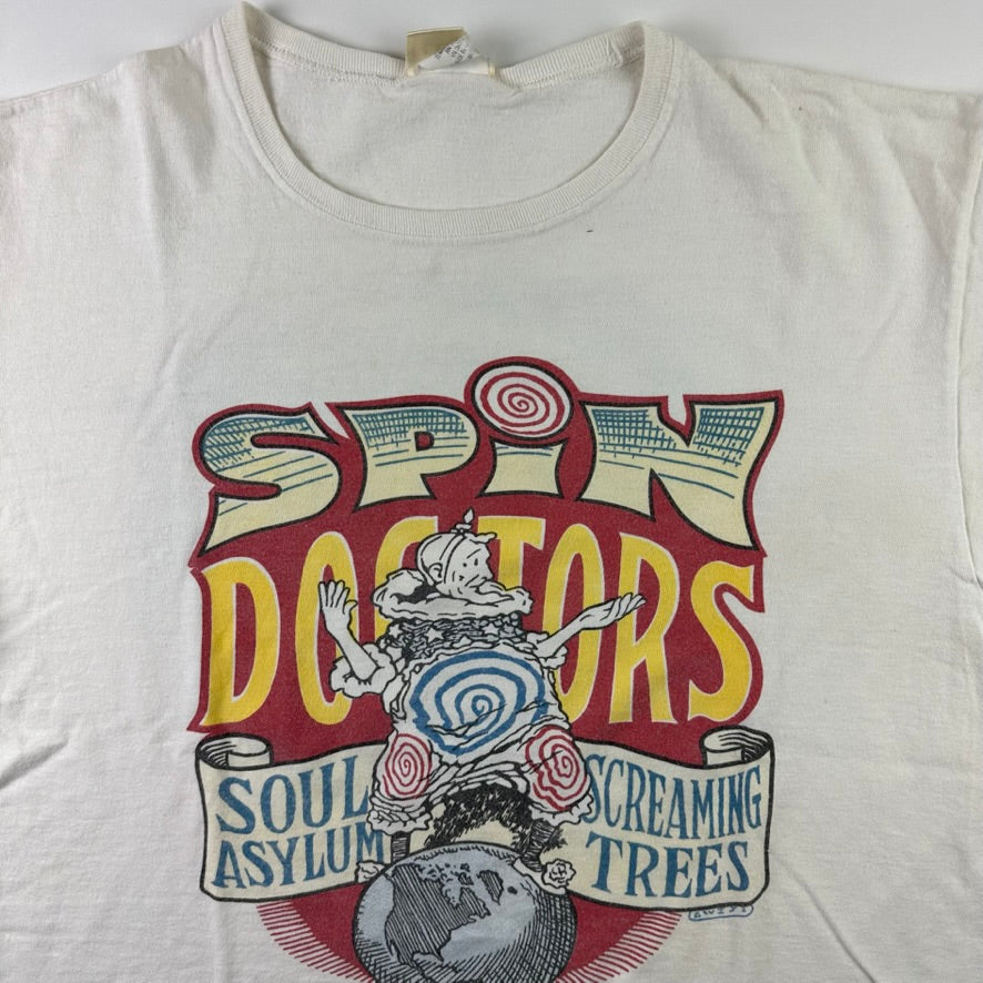 Vintage 90s Spin Doctors Shirt Large Soul Asylum Screaming Trees