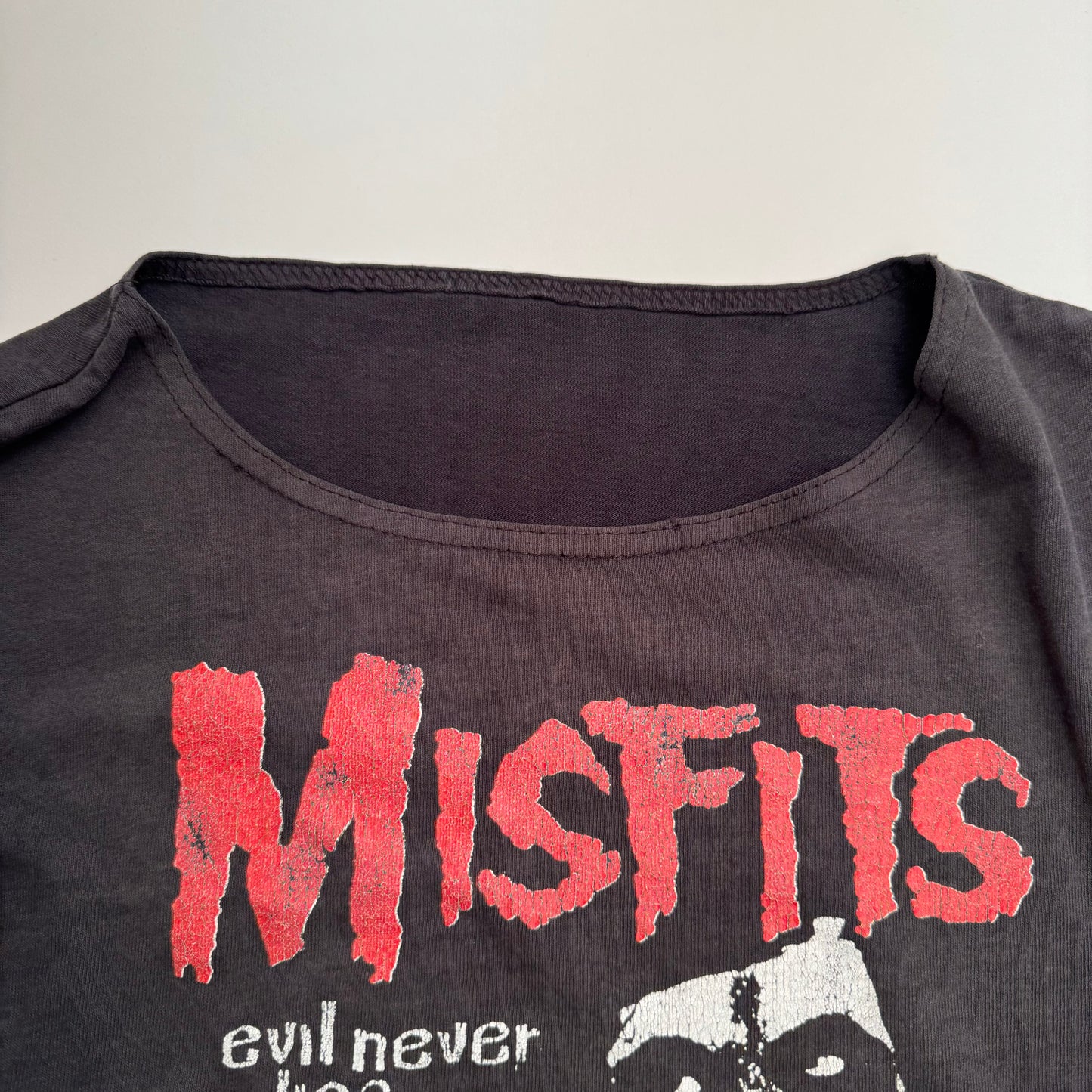 Vintage 80s Misfits Long Sleeve Women’s Shirt Small Legacy Of Brutality