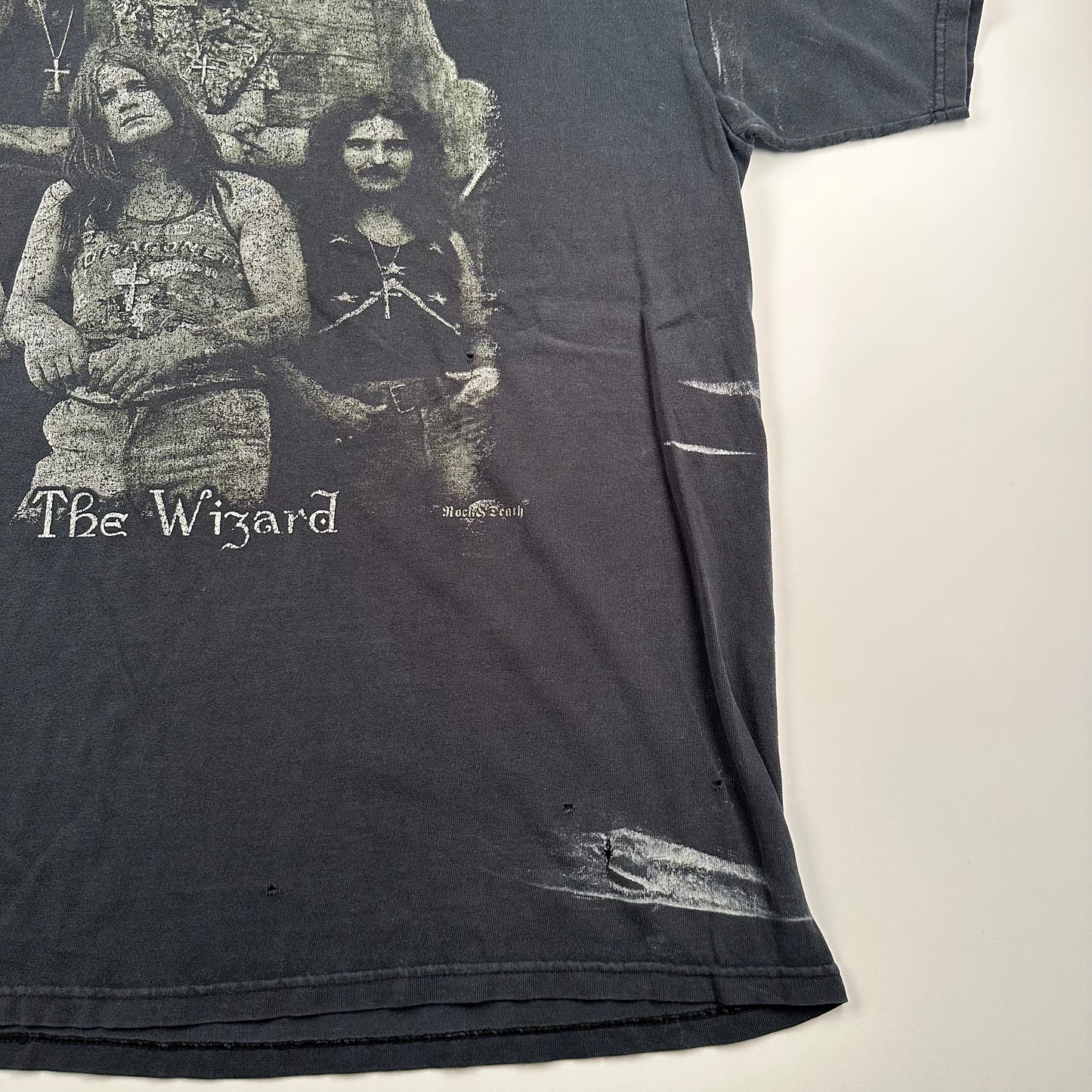 Vintage 90s Black Sabbath Shirt XL The Wizard