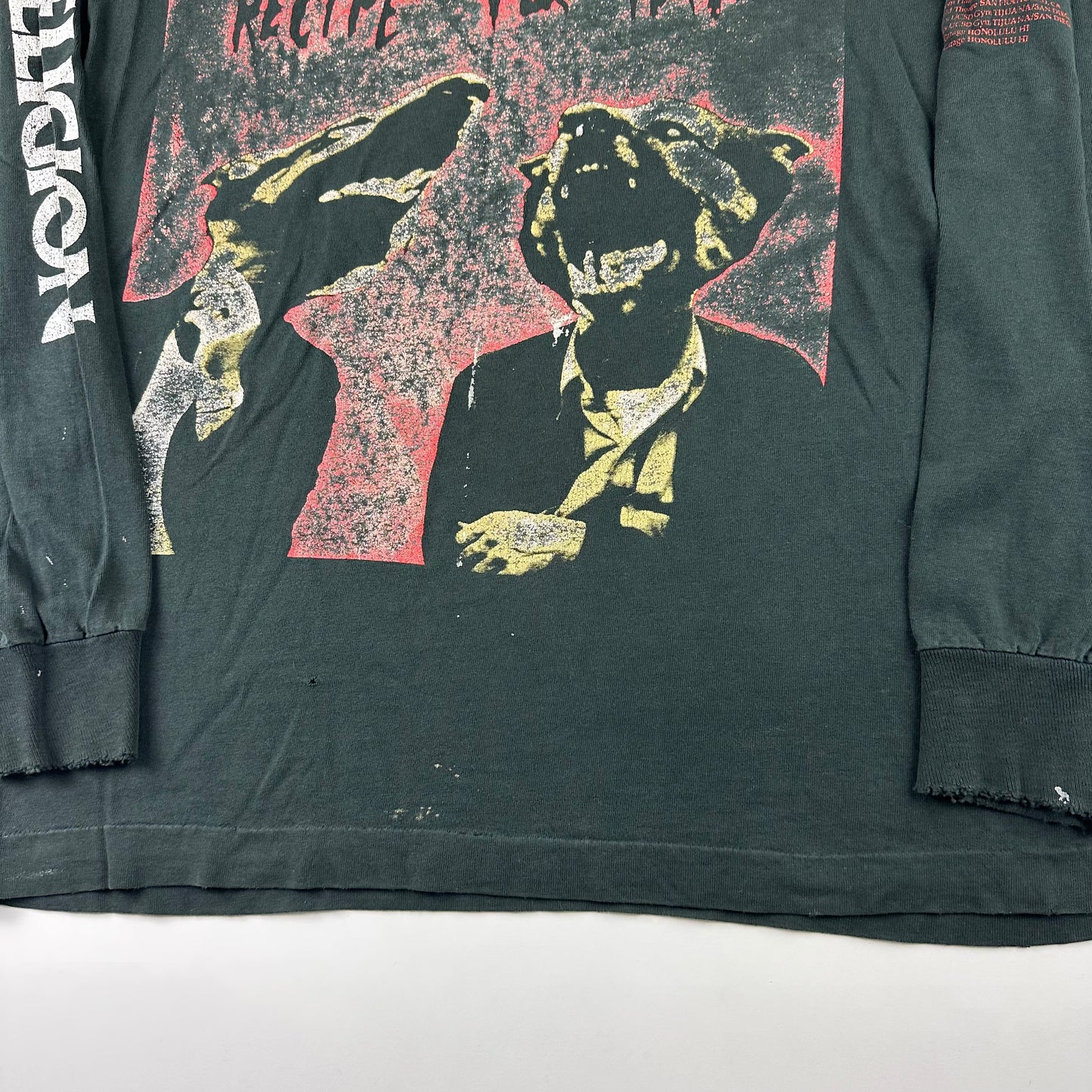 Vintage 1993 Bad Religion Long Sleeve Shirt Large Recipe For Hate