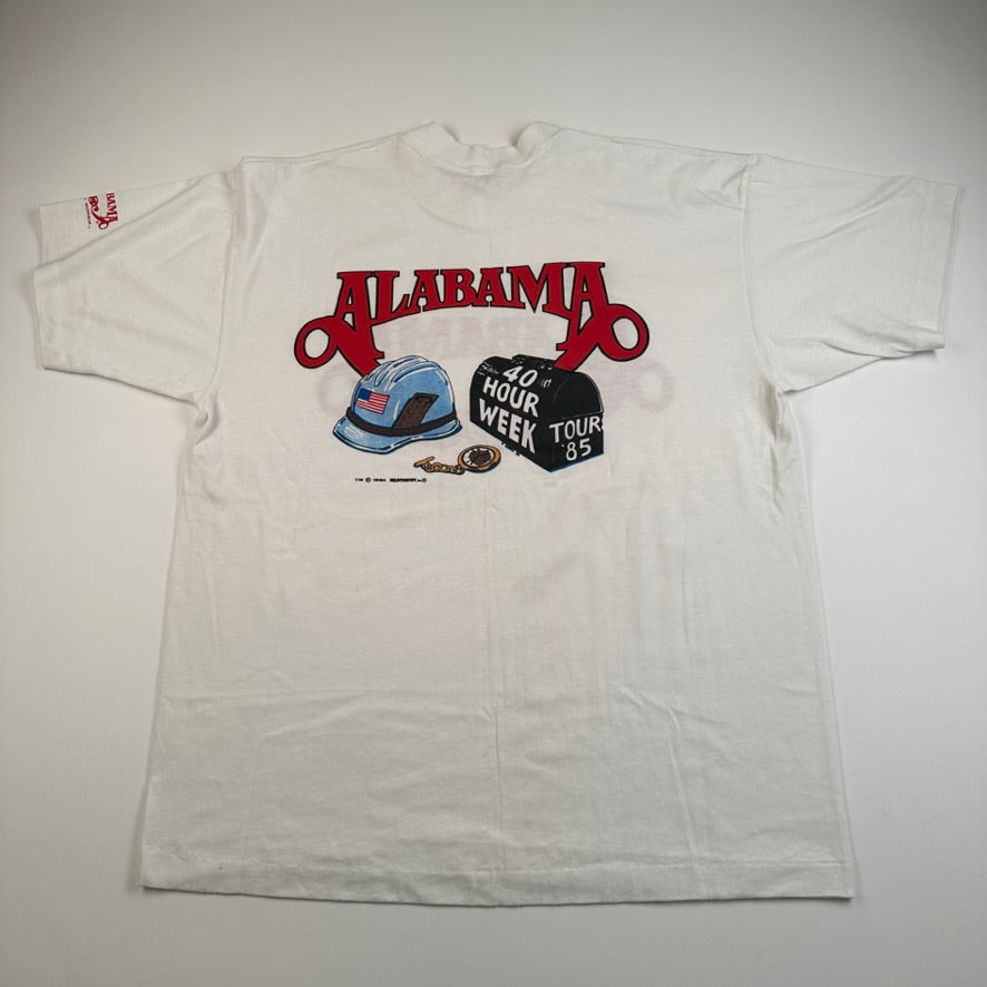 Vintage 1985 Alabama Shirt XL 40 Hour Week