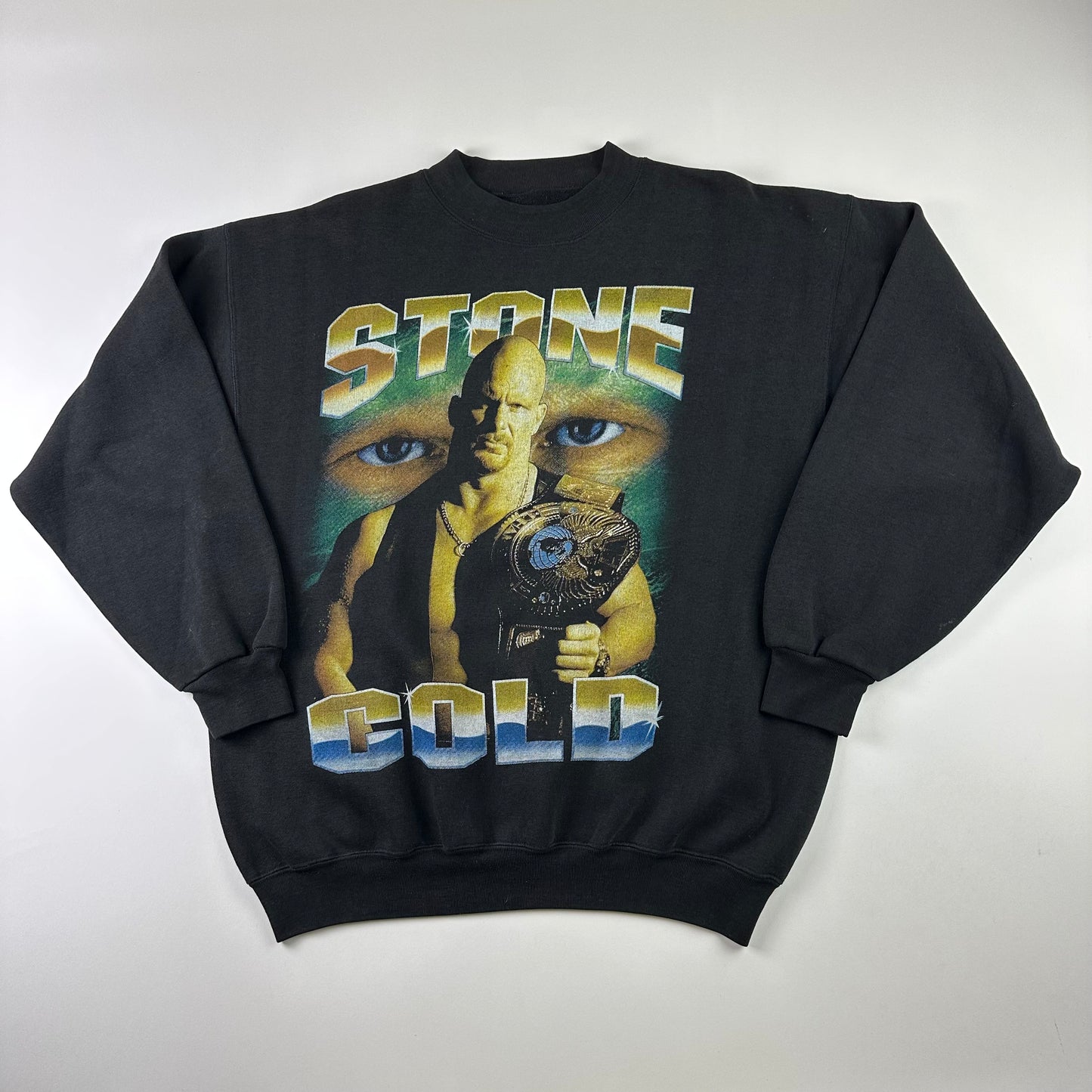 Vintage 90s Stone Cold Crewneck Sweatshirt XL Rap Tee