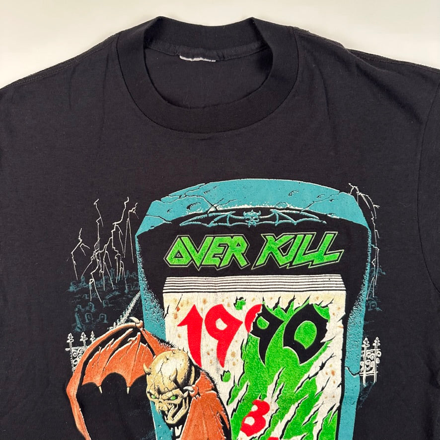 Vintage 1990 Overkill Shirt Large End Of The Decade