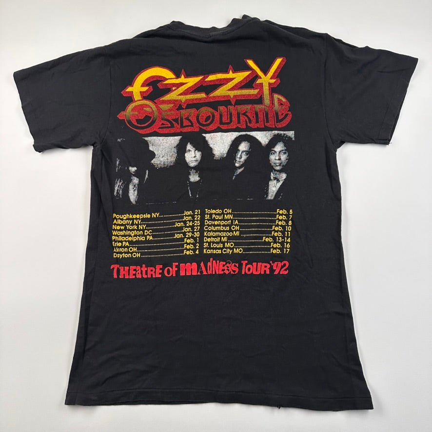 Vintage 1992 Ozzy Osbourne Shirt Large Theatre Of Madness