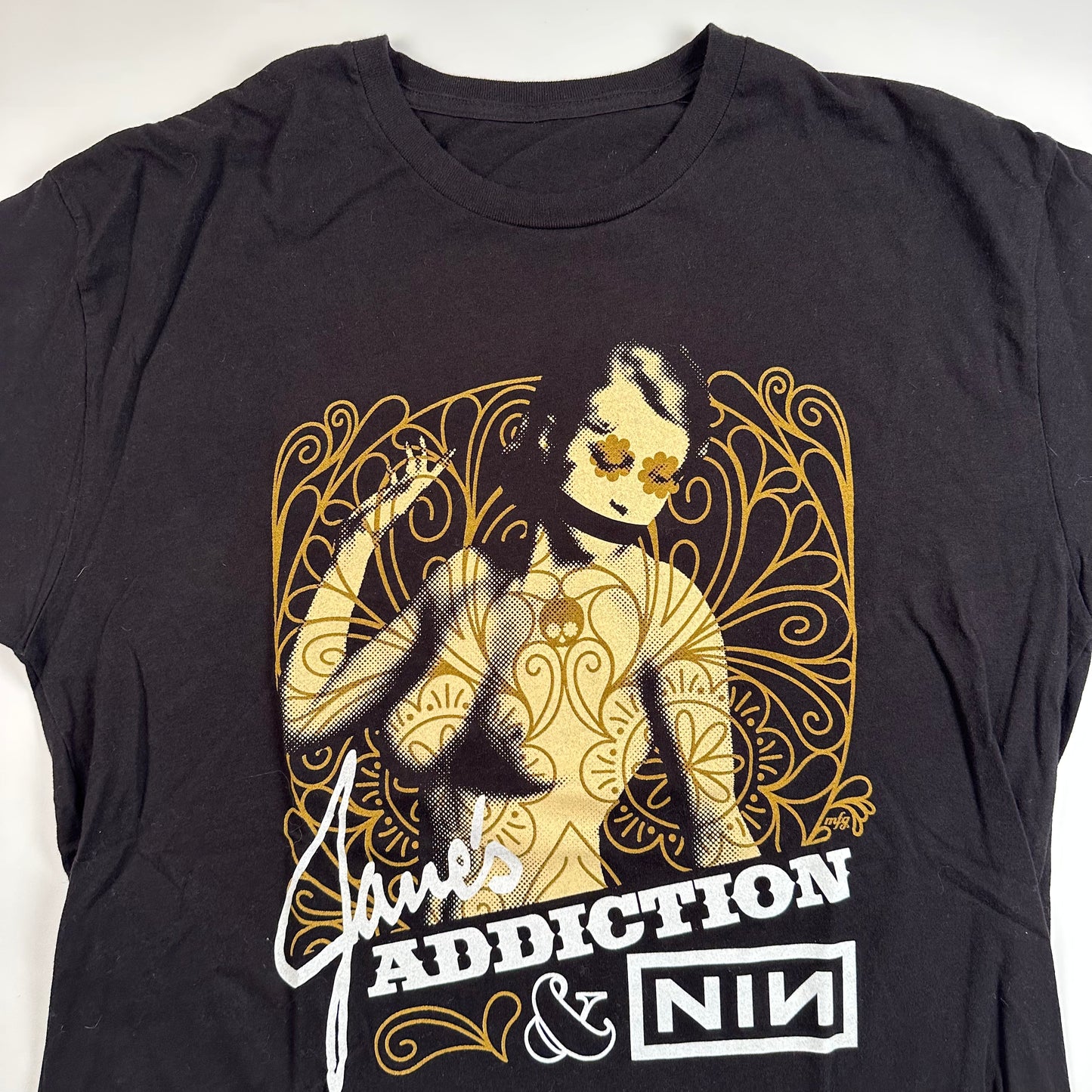 2009 Janes Addiction Shirt Large Nine Inch Nails