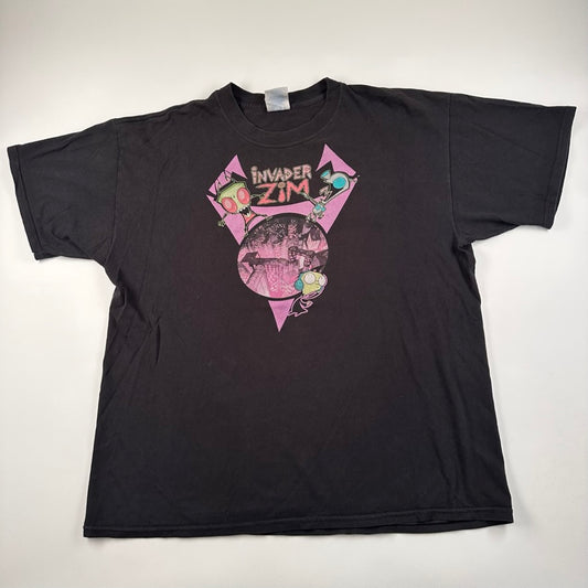 Vintage 2000s Invader Zim Shirt XL