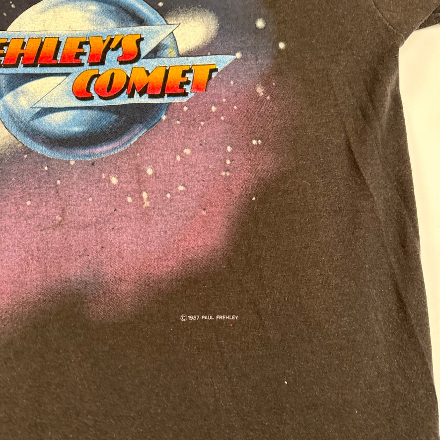 Vintage 1987 Ace Frehley Shirt Large Frehleys Comet