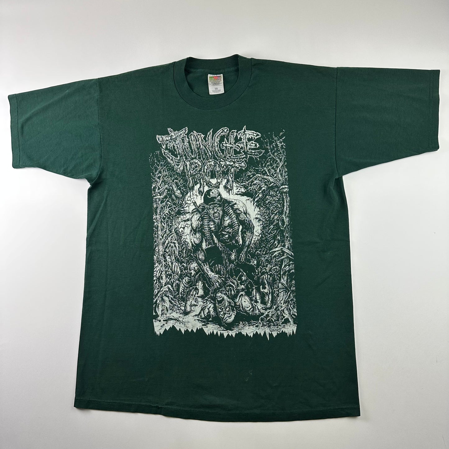 Vintage 1996 Jungle Rot Shirt XL Skin The Living