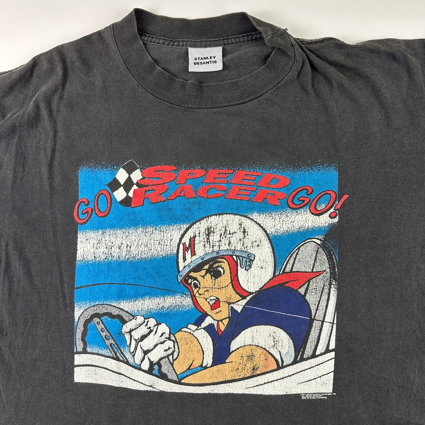 Vintage 90s Speed Racer Shirt XL Go