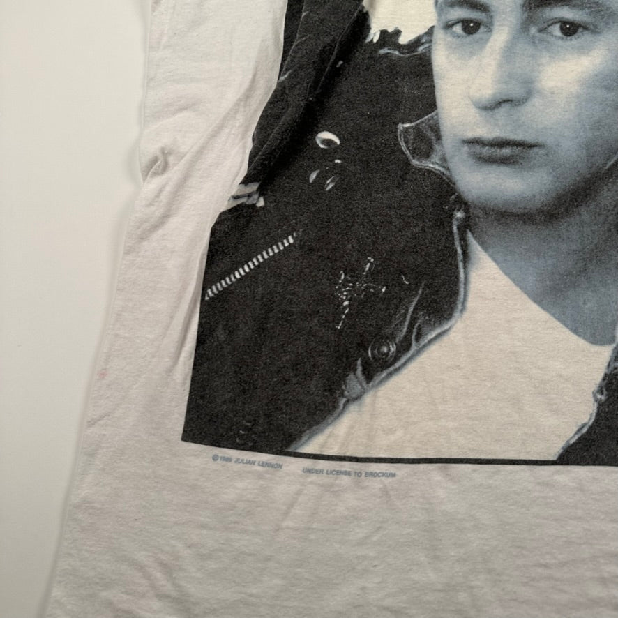 Vintage 1989 Jullian Lennon Shirt XL Here Comes Mr. Jordan