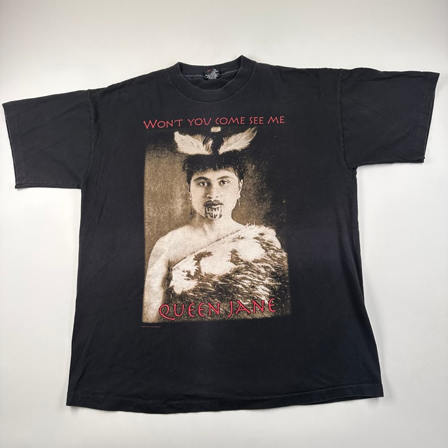 Vintage 90s Bob Dylan Shirt XL Queen Jane