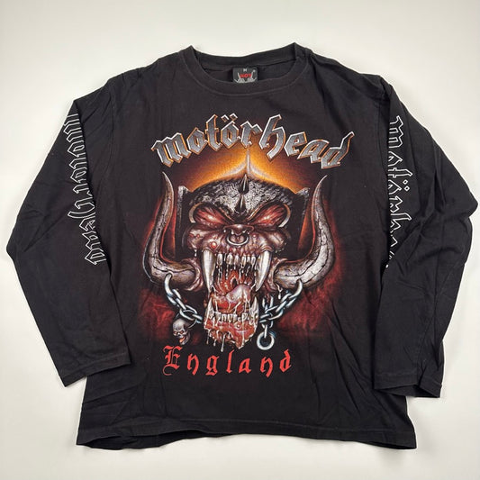 Vintage 2000s Motörhead Long Sleeve Shirt Medium England