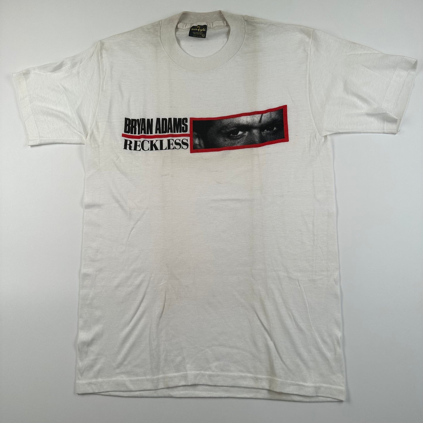 Vintage 1984 Bryan Adams Shirt Large Reckless