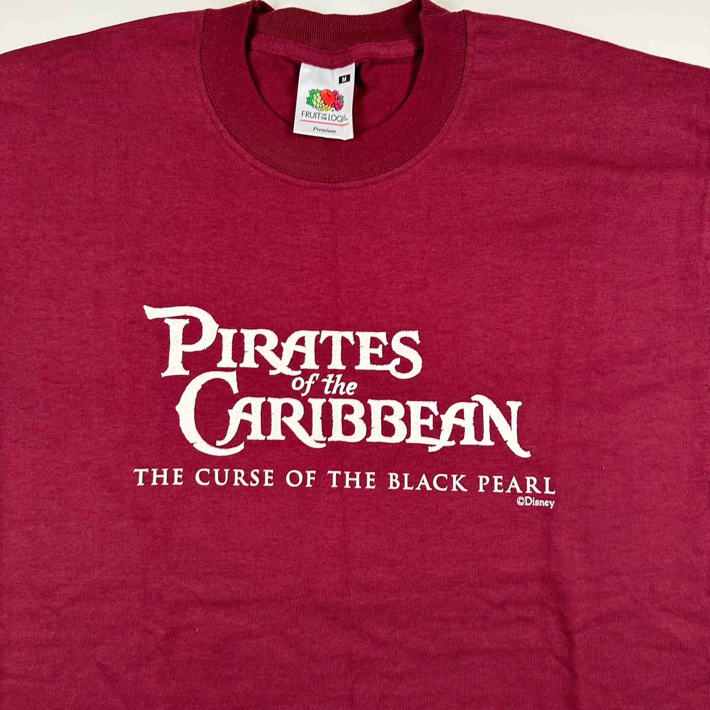 Vintage 2000s Pirates Of The Caribbean Shirt Medium The Curse Of The Black Pearl