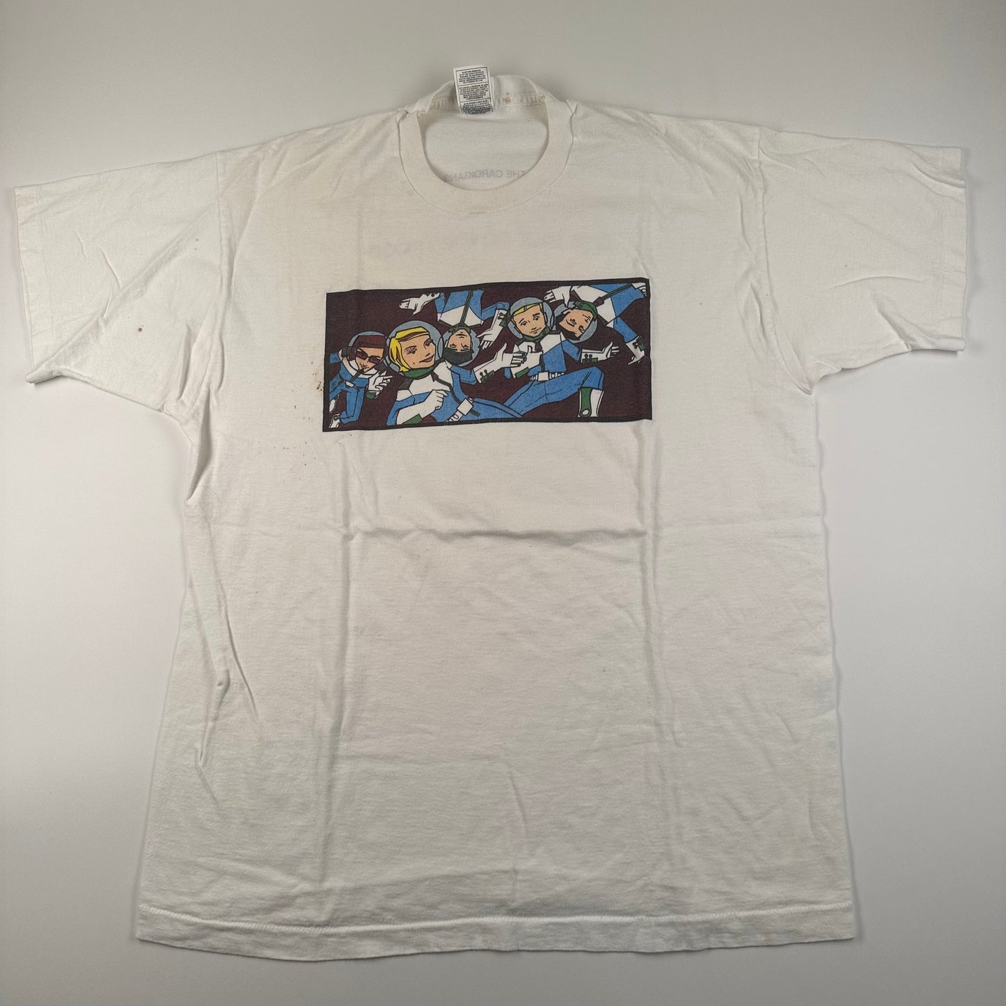 Vintage 1996 The Cardigans Shirt XL First Tour On The Moon