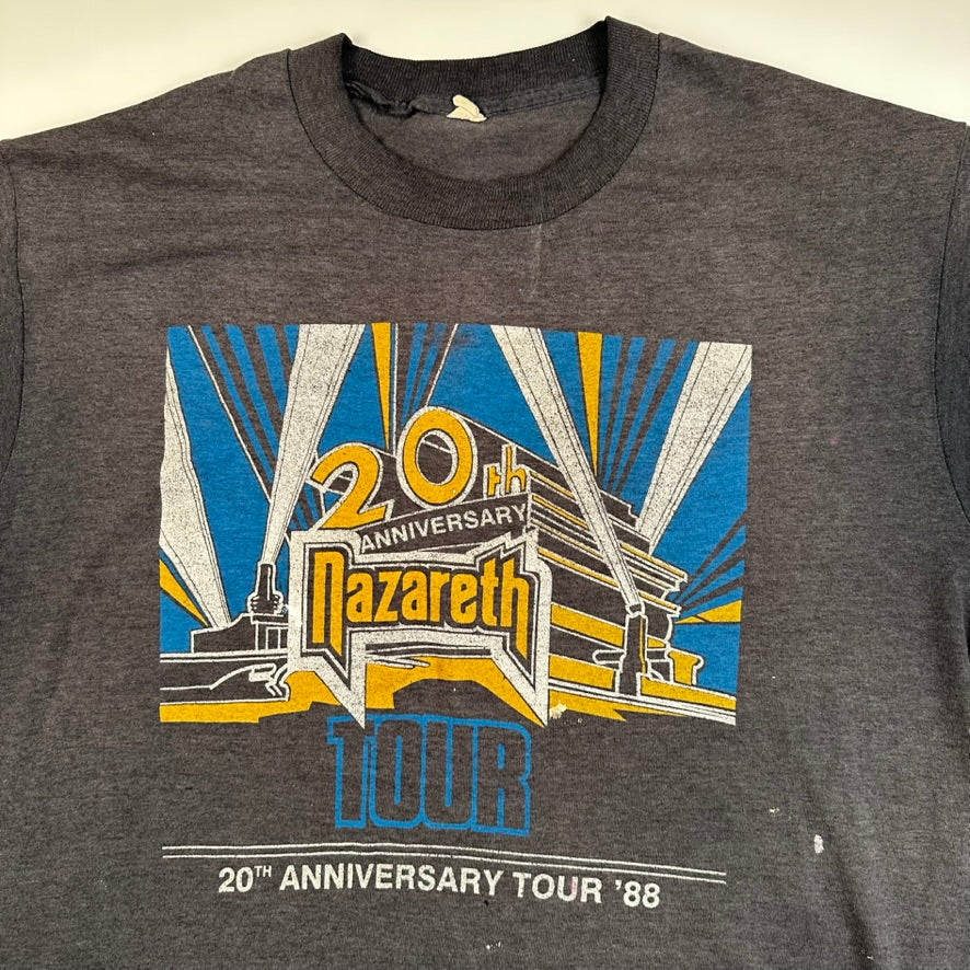 Vintage 1988 Nazareth Shirt XL 20th Anniversary