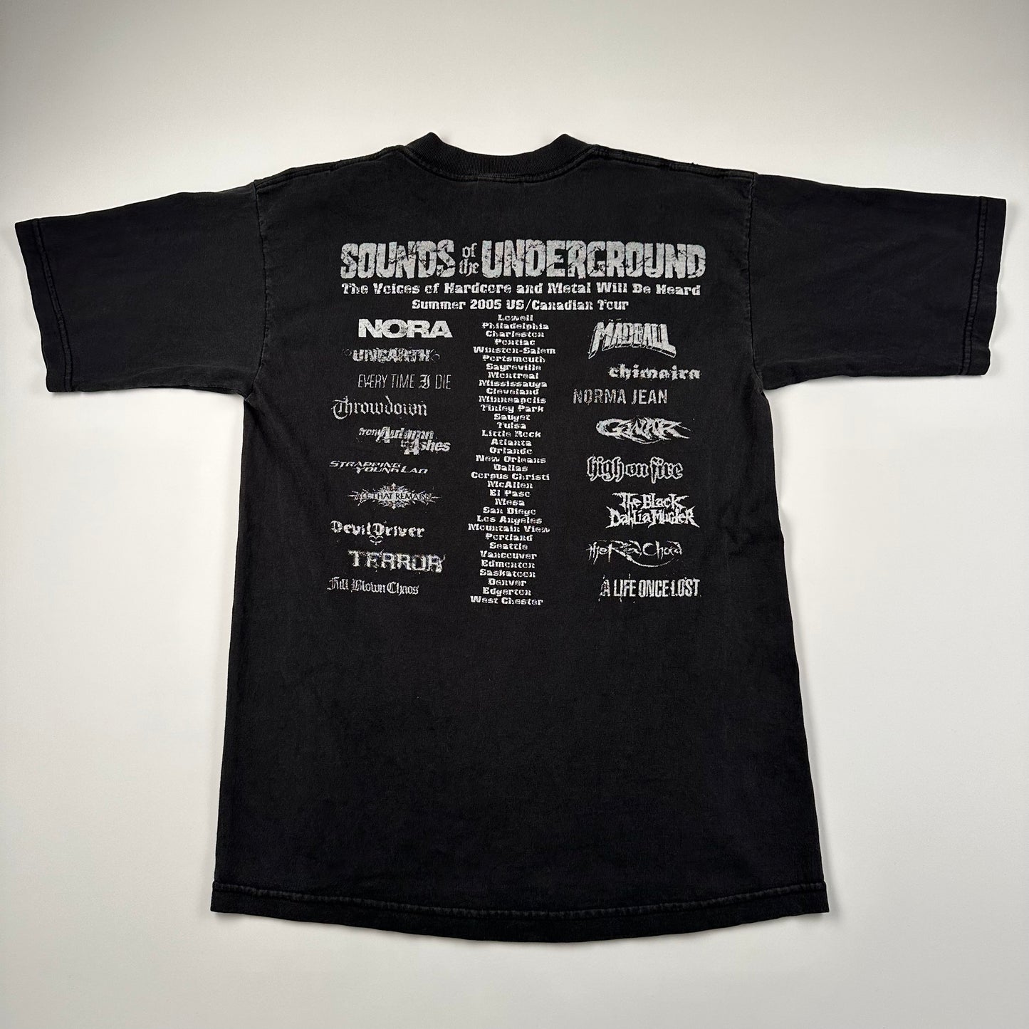 Vintage 2005 Sounds Of The Underground Shirt Small