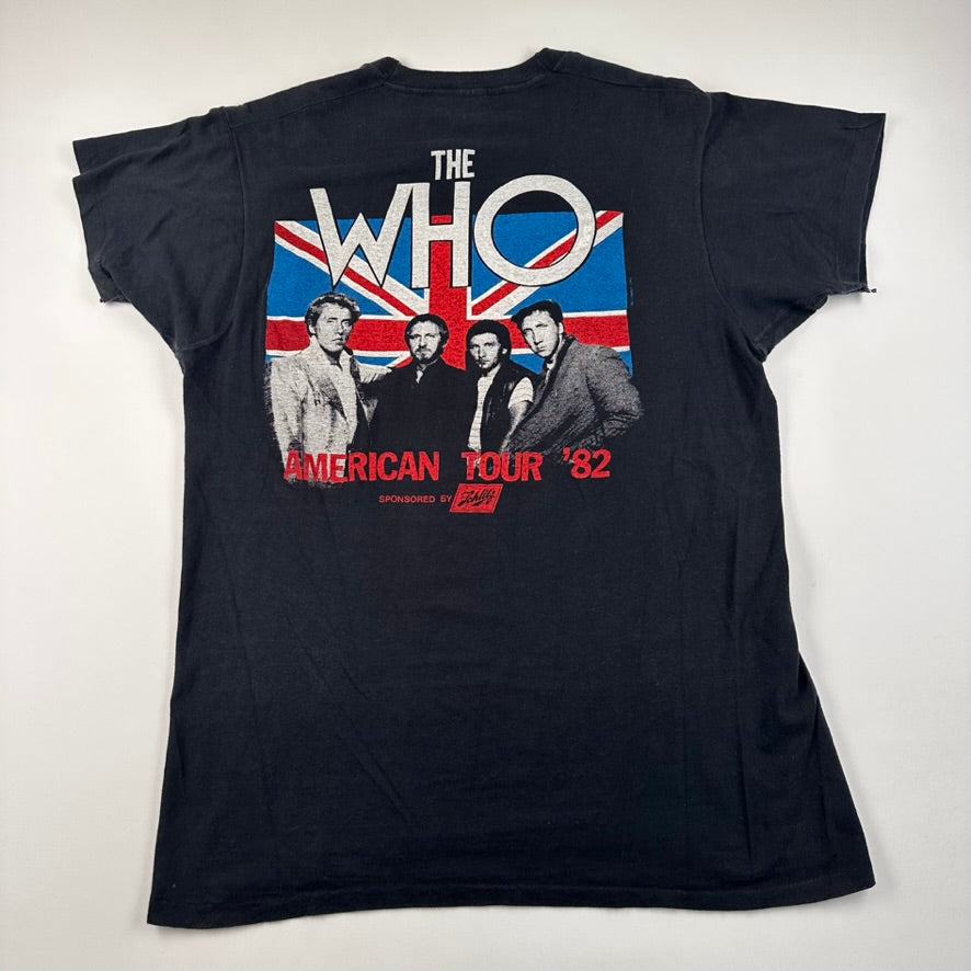 Vintage 1982 The Who Shirt XL American Tour