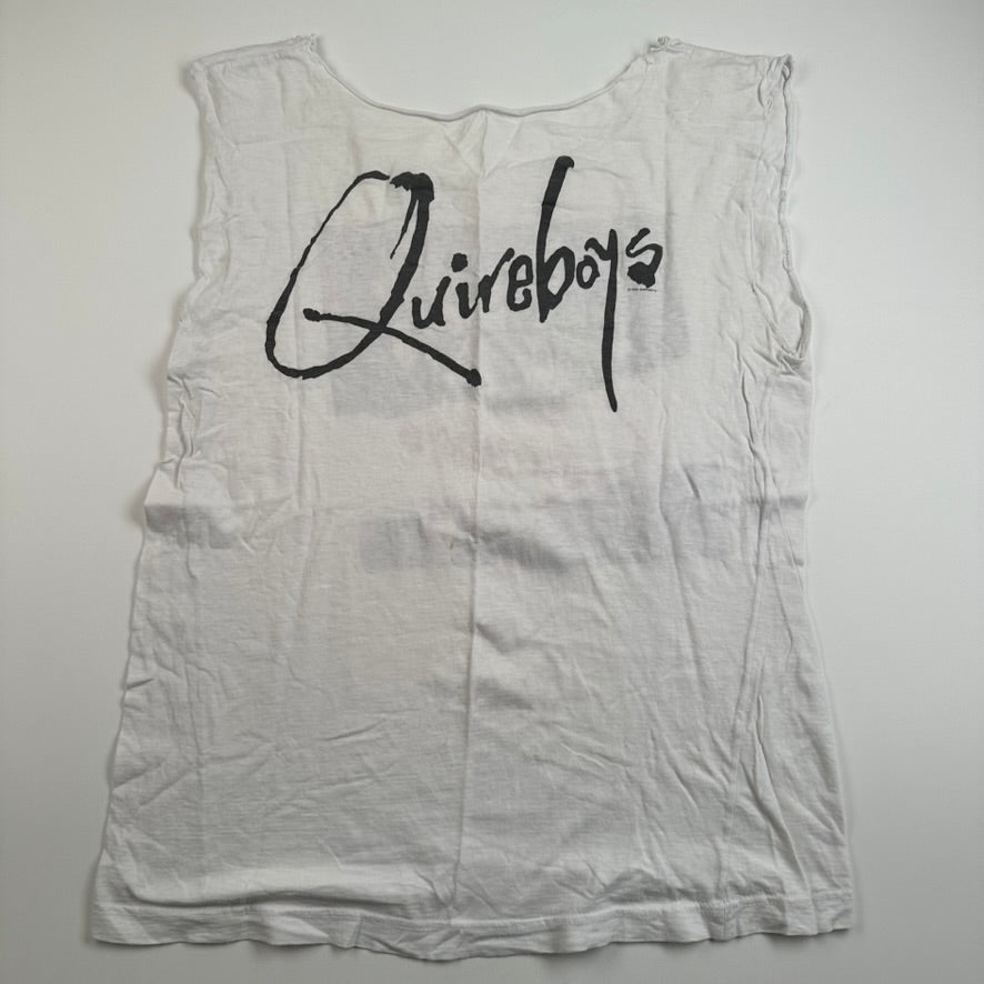 Vintage 1990 Quireboys Sleeveless Shirt Medium