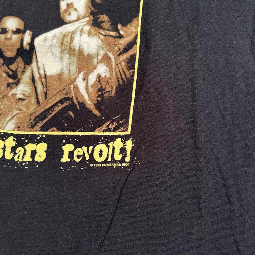 Vintage 1999 Powerman 5000 Shirt XL Tonight The Stars Revolt