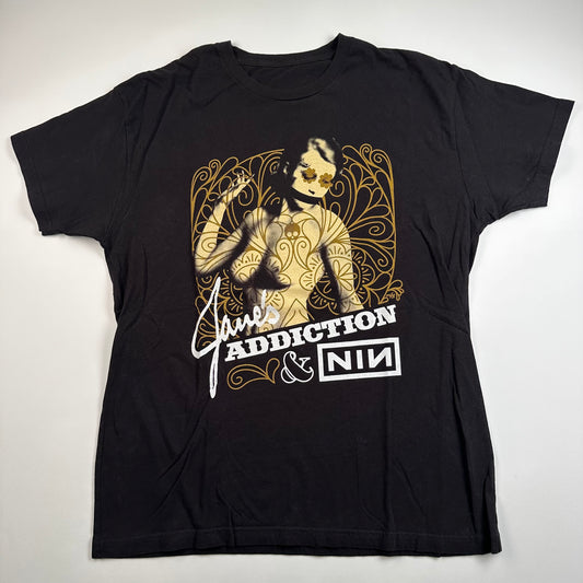 2009 Janes Addiction Shirt Large Nine Inch Nails