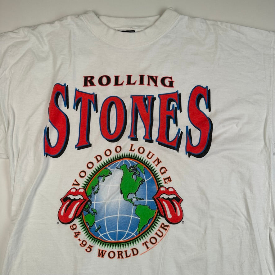 Vintage 1994 Rolling Stones Shirt XL Voodoo Lounge