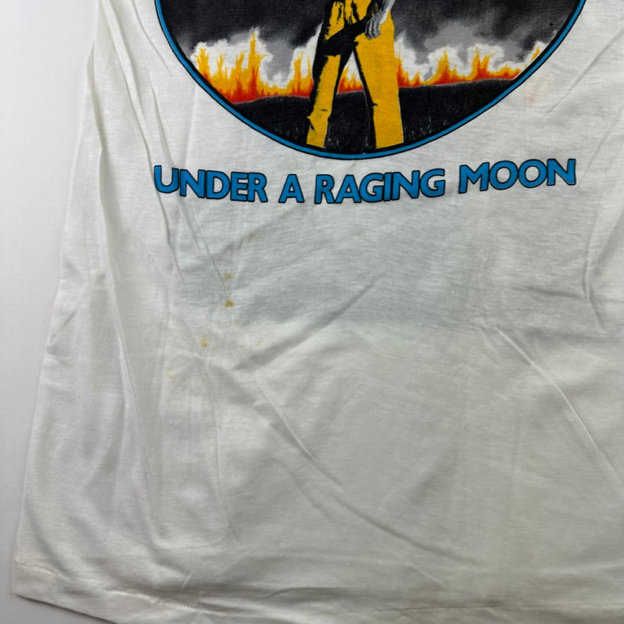 Vintage 80s Roger Daltrey Shirt Small Under A Raging Moon
