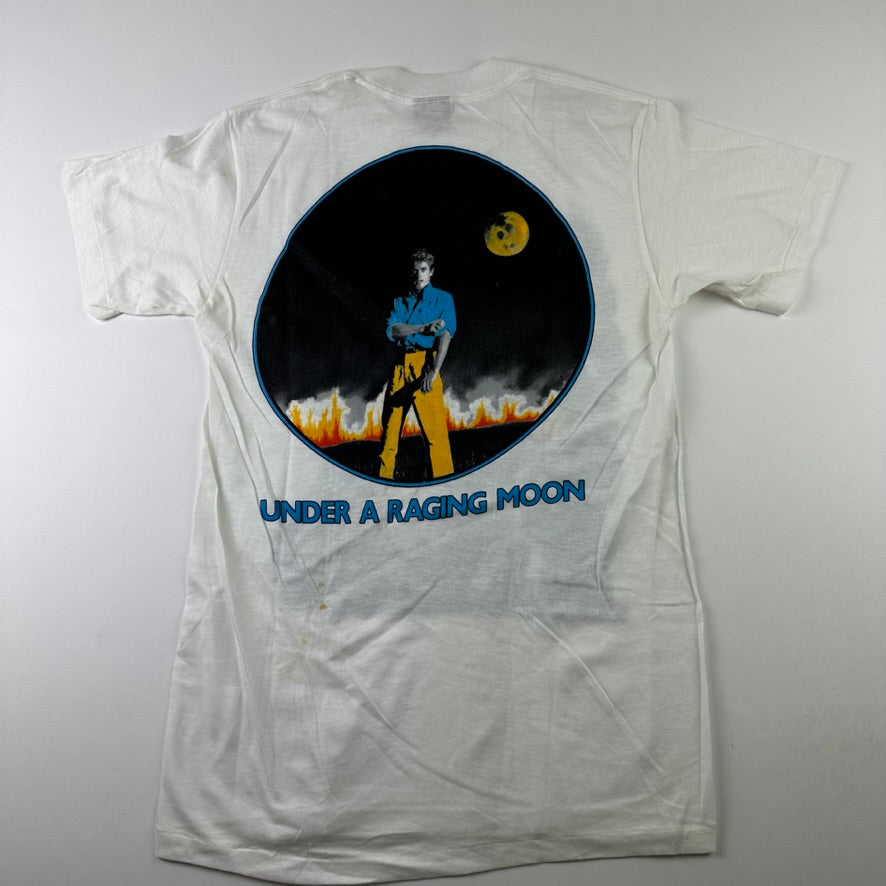 Vintage 80s Roger Daltrey Shirt Small Under A Raging Moon