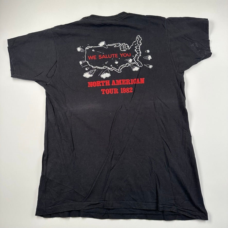 Vintage 1982 AC/DC Shirt XL For Those About To Rock