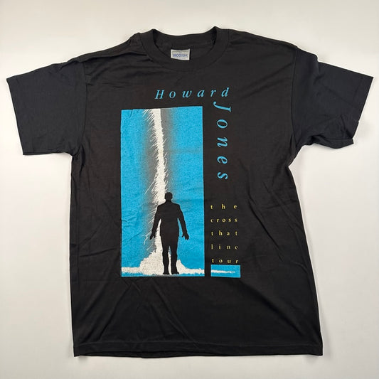 Vintage 1989 Howard Jones Shirt Large Cross Thae Line