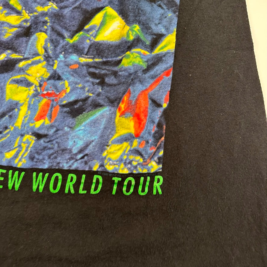 Vintage 1993 Paul Mccartney shirt XL New World Tour