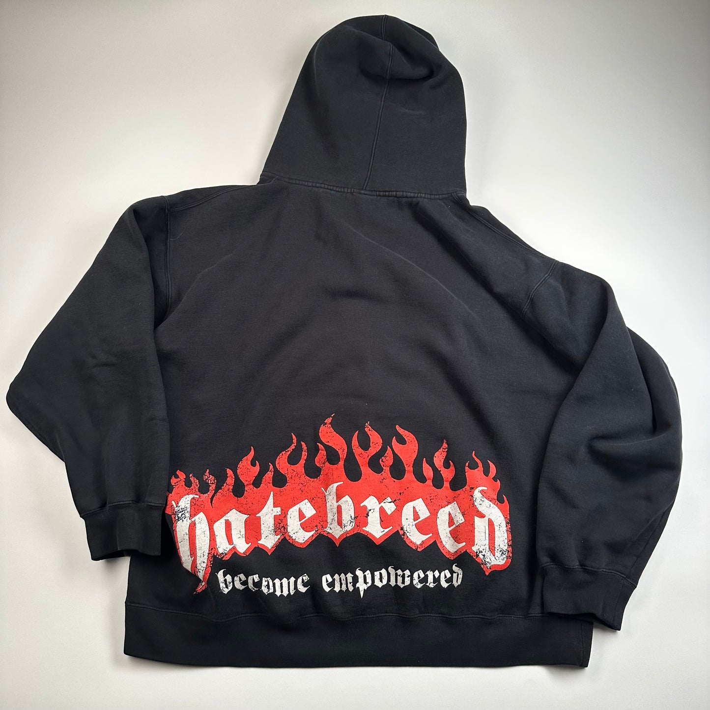 Vintage 2000s Hatebreed Zip Up Sweatshirt XL Empowered