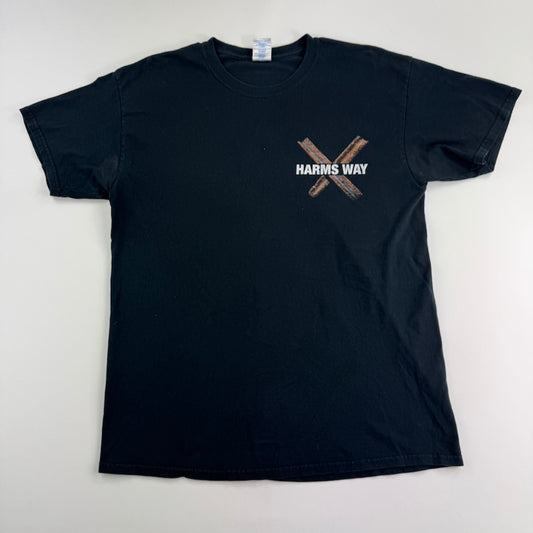 Harms Way Shirt Large Rust Tour