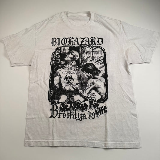 Biohazard Shirt Large Scarred For Life