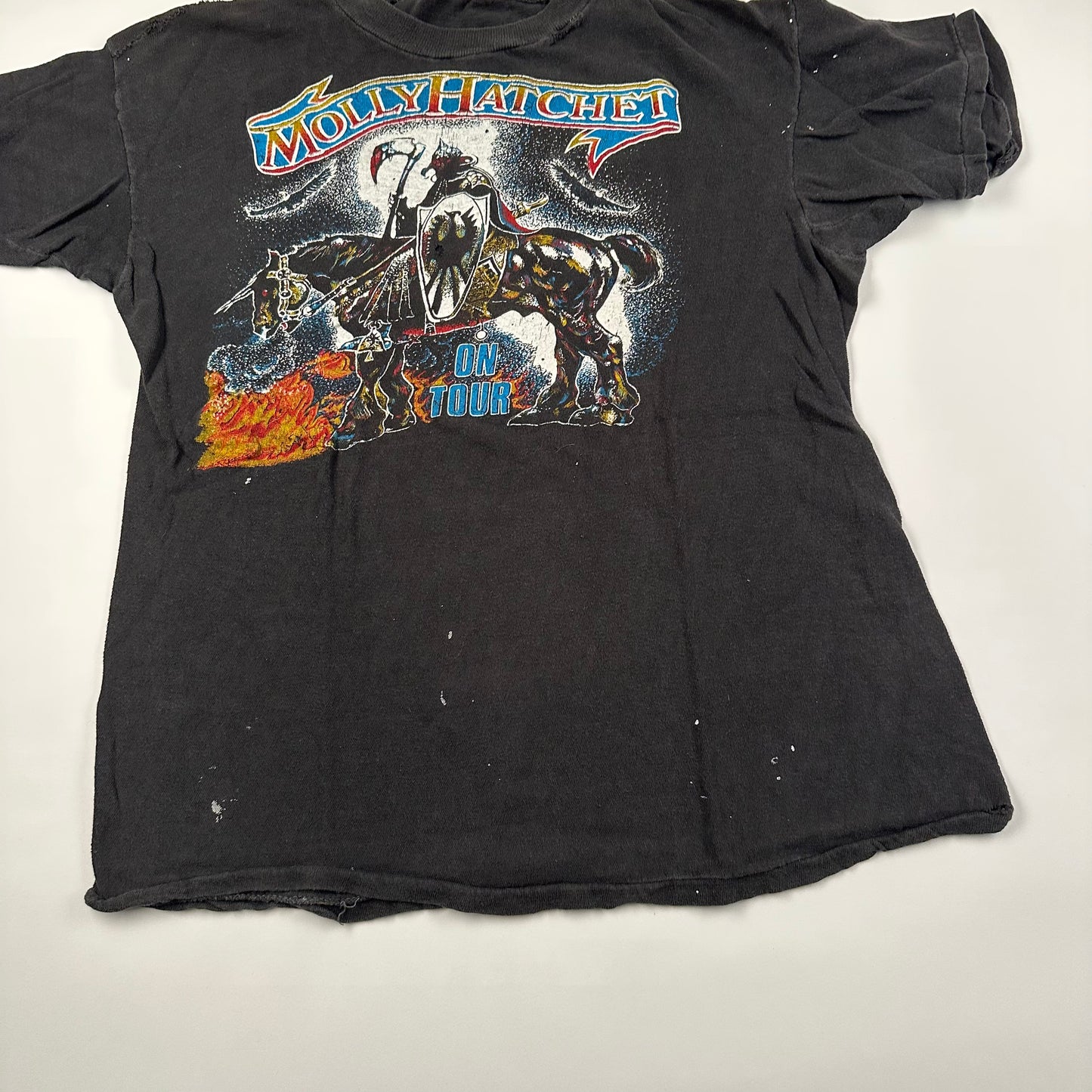 Vintage 70s Molly Hatchet Shirt Small